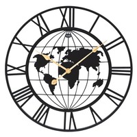 AMS W9702 Wanduhr Mit Lackiertem MetallgehäUse