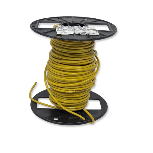 Southwire 10 AWG THHN Stranded Copper Building Wire - Yellow -Partial 500' Spool