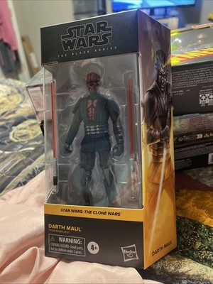 Star Wars Black Series Darth Maul Clone Wars #11 Hasbro 6'' Action Figure