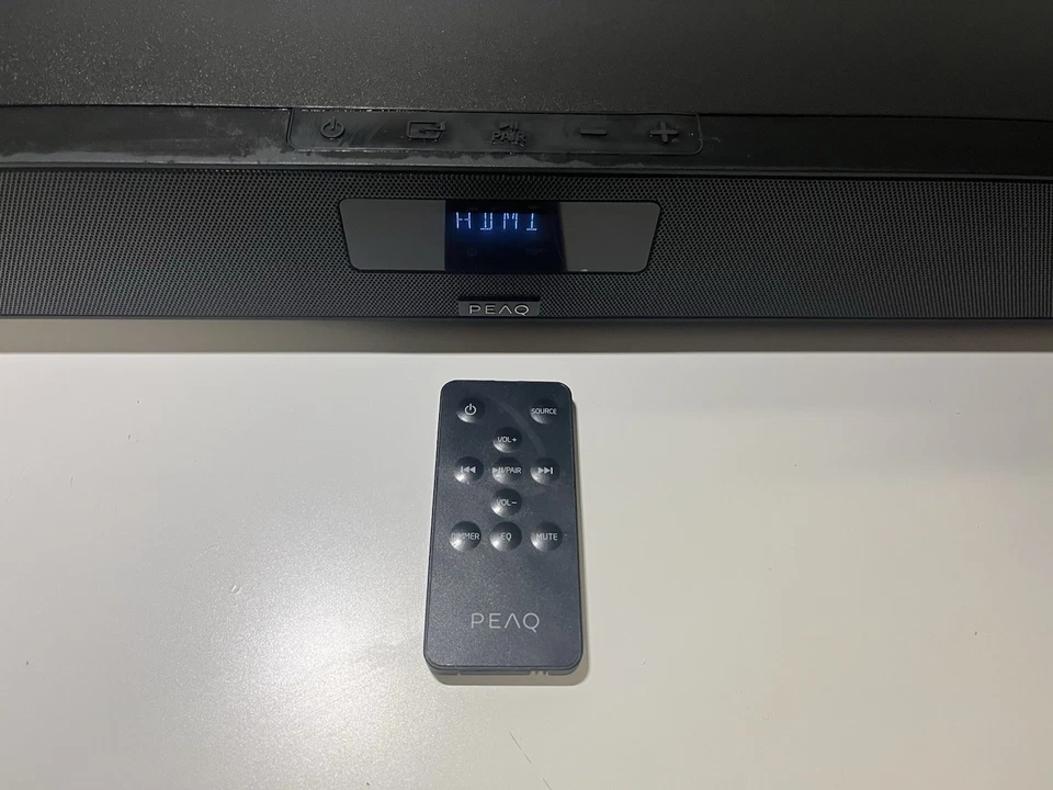 PEAQ PSD400 BT-B Sounddeck 2.1 Bluetooth HDMI TV-Lautsprecher (60 Watt)- wie neu - Bild 3 von 4