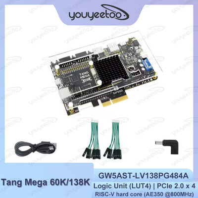 Sipeed Tang Mega 138K / 60K Dock GOWIN GW5AST RISC-V FPGA Development Board Larg