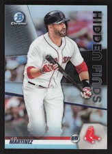 2020 Bowman Chrome  #HF-JDM J.D. Martinez Hidden Finds Refractor Red Sox