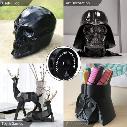 Nuevo Filamento Impresora 3D Geeetech ABS+ 1,75 mm 1 kg/rollo Consumibles Multicolor ABS+ - Imagen 4 de 27