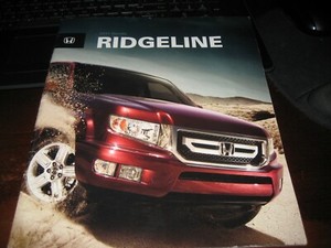 2011 HONDA RIDGELINE  Dealer Showroom Magazine /Brochure;Large COLOR Pics +SPECS