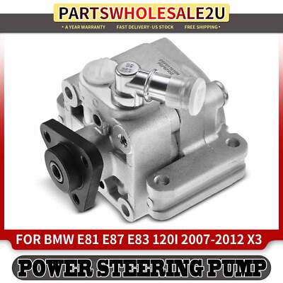 Power Steering Pump for BMW E81 120i E83 X3 32416767452 6767452 w/o Reservoir