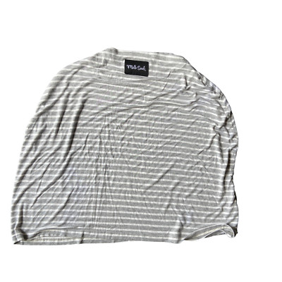 Milk Snob 5 in 1 Nursing Cover And Car Seat Cover - Heather Stripe