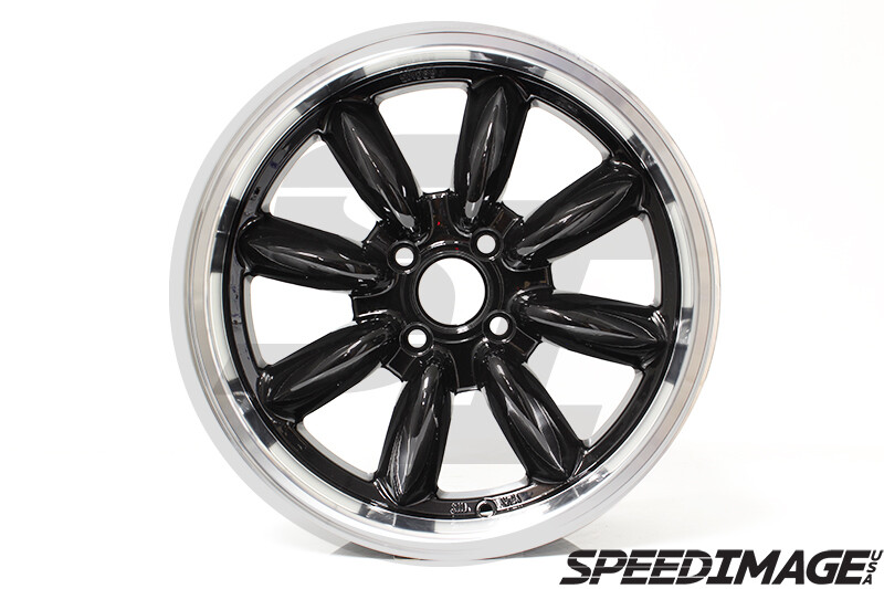 ROTA RB WHEELS BLACK W/ POLISH LIP 16X7 +40 4X100 CIVIC INTEGRA MIATA ...