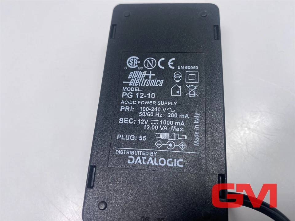 alpha elettronica Netzteil PG 12-10 AC/DC power supply PRI:100-240VAC SEC:12VDC - Image 2 of 4