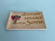 AVANCE BRITANNIQUE SUR LA SOMME. CARNET CARTES POSTALES. SERIE 20.