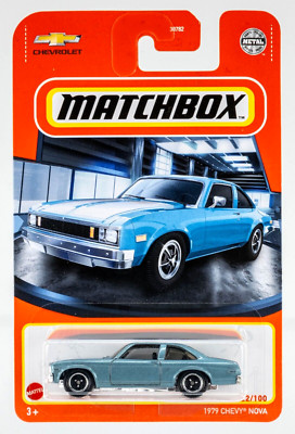2021 Matchbox #22 1979 Chevy® Nova LIGHT BLUE METALLIC | FSC | eBay