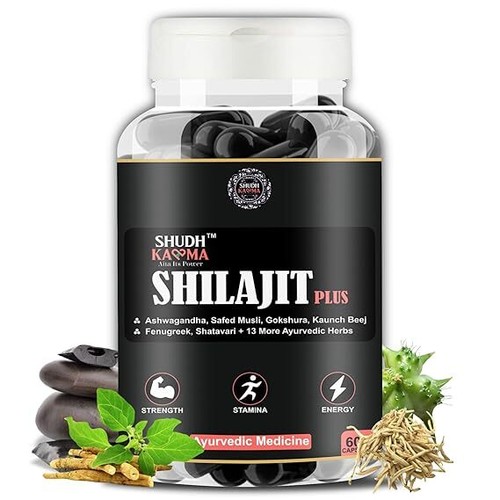 Résine De Shilajit Pure Himalayenne Biologique - Pot De 5.2 Oz, Puissance Extrême, Acide Fulvique - Complément Naturel Pour Santé Et énergie.