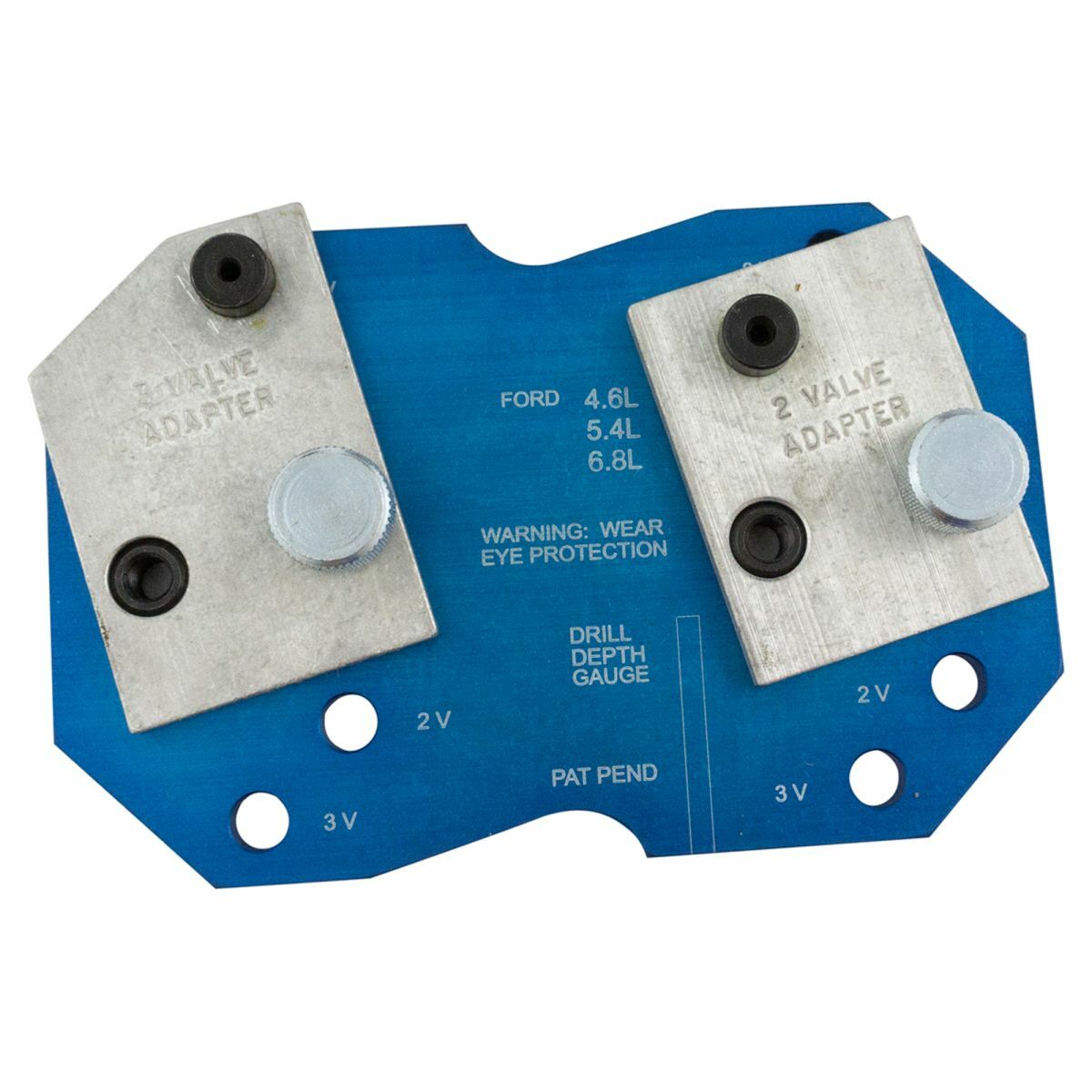 Lisle 68500 Broken Exhaust Manifold Bolt Stud Drill Template for Ford