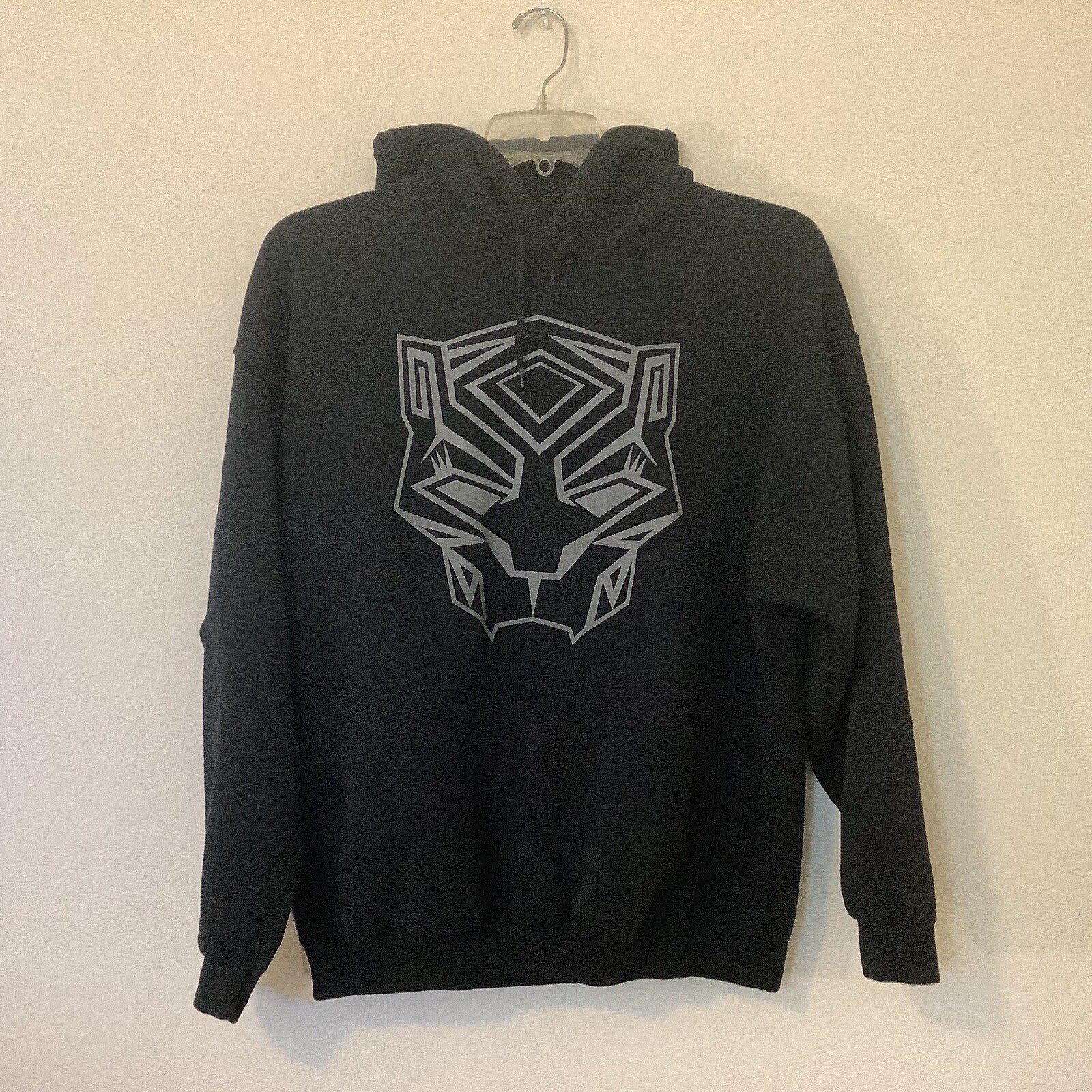 Black Panther Icon Logo Unisex Pullover Hoodie XXL Size Adult-image