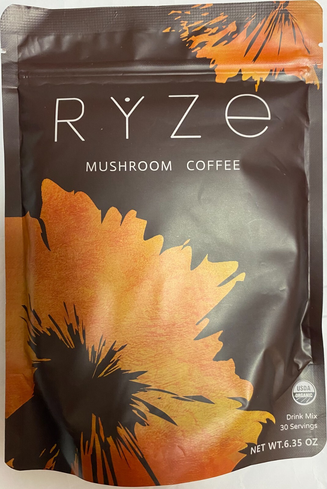 RYZE Mushroom Coffee 30 Servings - Organic Coffee Supplement - Boost Energy