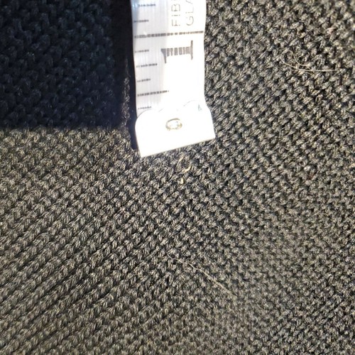 Vintage 1955 Wool Varsity Sweater Milwaukee Knit Black Red Football Track Mngr  - Picture 10 of 12