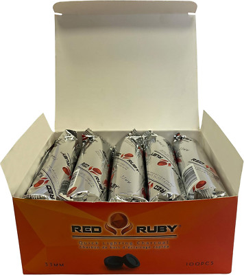 Coal Disks for Incense - Pack of 100 Coal Briquettes - 10 Rolls of 10 Tablets -