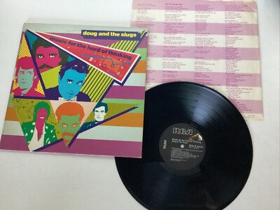 Doug And The Slugs Vinyl Lp Record Music For The Hard Of Thinking 1983 RCA