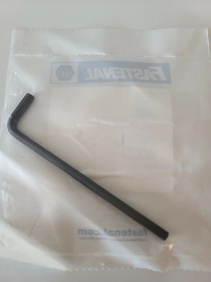 1pc Hex Key Allen Wrench 7/32" Long Arm- Fastenal Industrial - Image 2 of 2