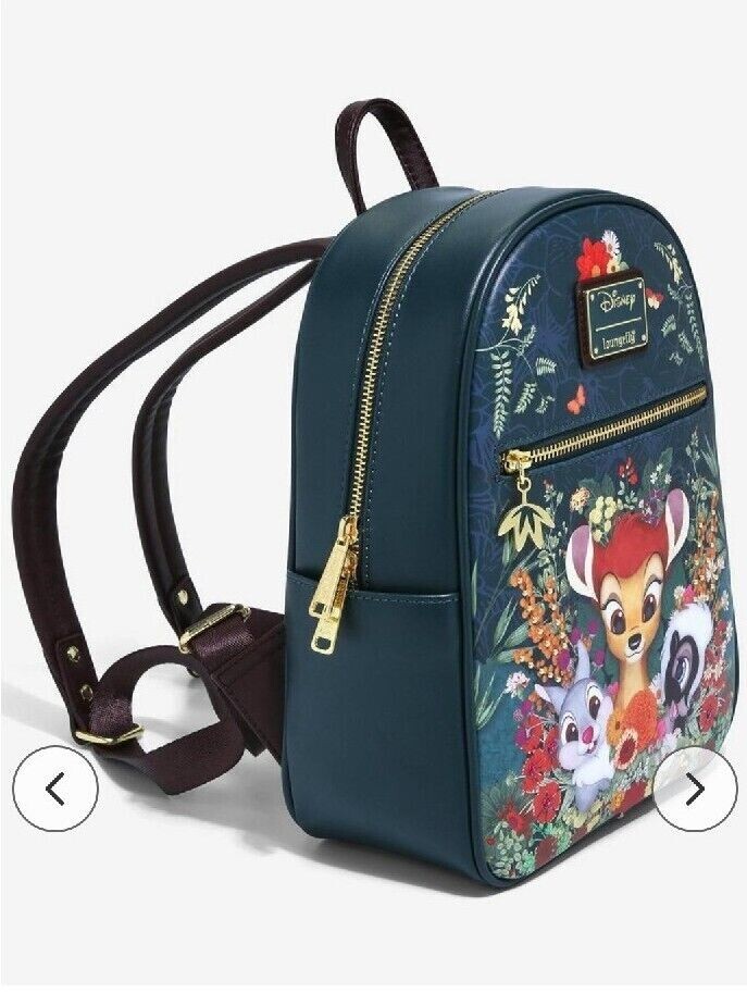 Loungefly Disney Bambi & Friends Botanical Mini Backpack