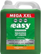 Easy Original Dish Washing Up Liquid 5L – Powerful Kitchen Detergent Soap 4.00 per litre