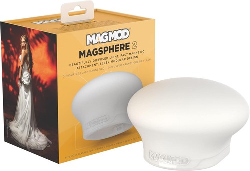 MagSphere 2 Flash Modifier - Versatile Magnetic Light Diffuser for Photographers - Picture 8 of 8