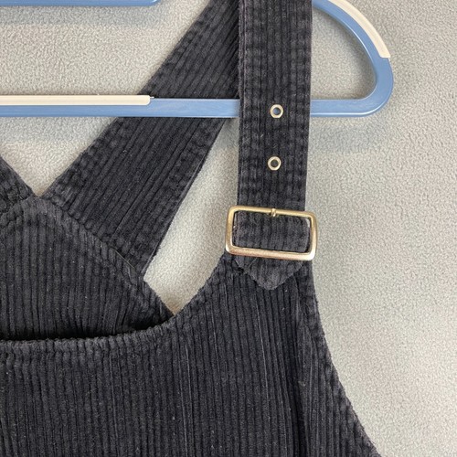 Faded Glory Dress Womens XL Blue Cotton Corduroy Bib Overall Vintage Y2K - Picture 2 of 10