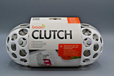 Boon CLUTCH Dishwasher Basket  Bottle Nipples  Sippy Cup Holder/Stand  Grey