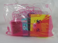 2018 McDonald's Shopkins 3 Happy Places Happy Meal Toys - Bathroom Shelf