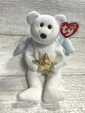 Star Gold Angel Bear 11th Gen 2003 Retired Ty Beanie Baby Collectible Mint