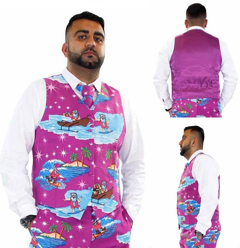 Men Christmas Fancy Waistcoat Deluxe 