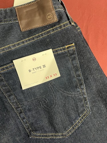 AG Jeans, B-Type I 1, Men’s Straight Fit, Sz(33/33) Blue Jean - Picture 5 of 7