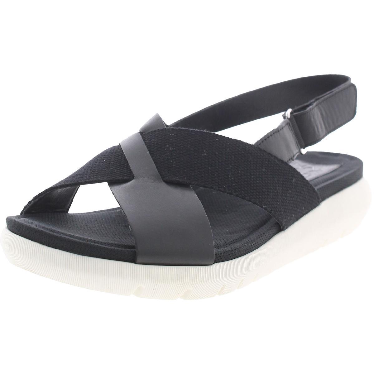 Женские сиренево-черные босоножки Naturalizer на плоской подошве шириной 6,5 см (C, D, W) BHFO 3836