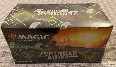 Magic - Zendikar Rising Set Booster Display (30 Booster) - englisch, in OVP