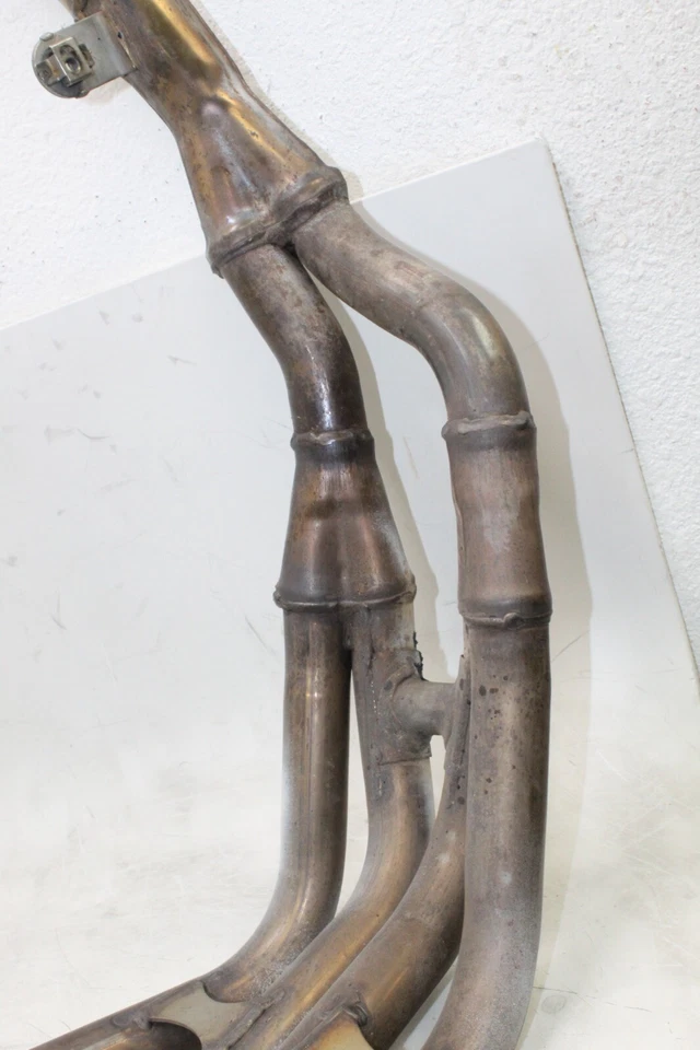 2003 SUZUKI GSXR750 OEM FULL EXHAUST SYSTEM HEADERS PIPE MUFFLER - Image 3 of 4