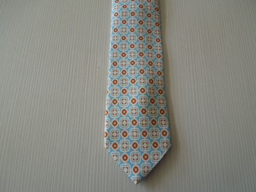 EREDI PISANO' ROMA SILK TIE SETA CRAVATTA MADE IN ITALY 1524 - Foto 4 di 6