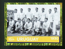 2022 Fifa World Cup Panini Sticker 1930 URUGUAY TEAM Champions FWC19 gold qatar