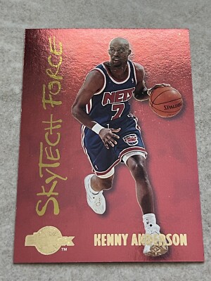 1995 Skybox Skytech Force Kenny Anderson #SF1 NBA New Jersey Nets