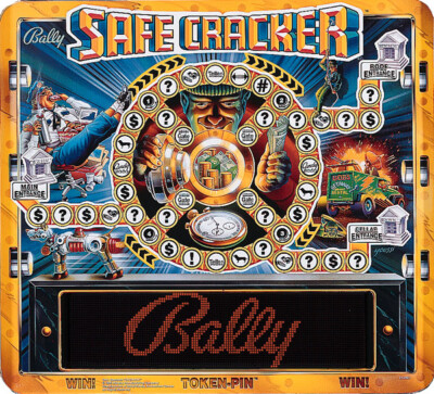 Pinball ROM CPU chip Bally Safecracker upgrade 1.8