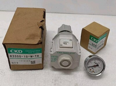 Neu im Karton CKD CORPORATION F3000-10-W-T8 REGLER UND G49D-8-P10 kostenlose ...