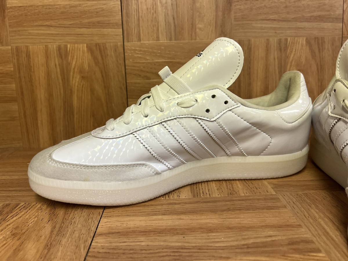 RARE🔥 Sz 8.5 - adidas Samba Vegan White Velosamba Spin