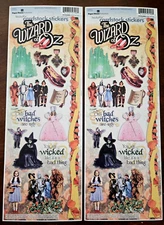 Paper House Cardstock stickers, Land of Oz The Wizard of Oz, 2 large sheets