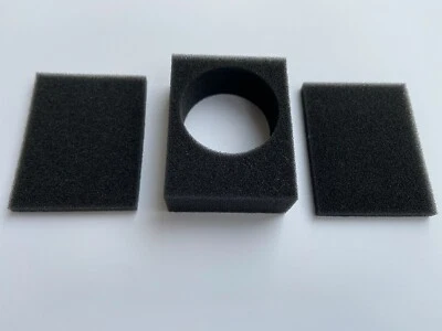 Schaum Ersatz-Kit. Passen Für Sennheiser MD 409/509 Mikrofon Neu # 49