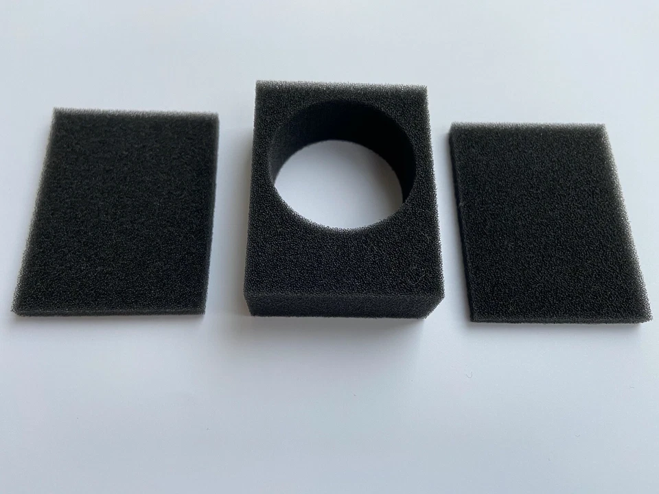 Kit di ricambio in schiuma. Adatto per microfono Sennheiser MD 409/509 nuovo # 49