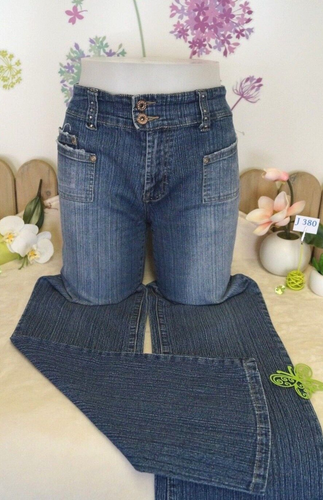 Jeans Pimkie Femme Taille 38/40 - Occasion Très Bon état, Couleur Bleu