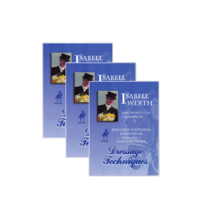 Isabell Werth Dressage Techniques Horse Test Showing Training Vol 1-3 