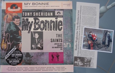 TONY SHERIDAN and the Beat Brothers '' MY BONNIE '' LP und Single Originalverpackt