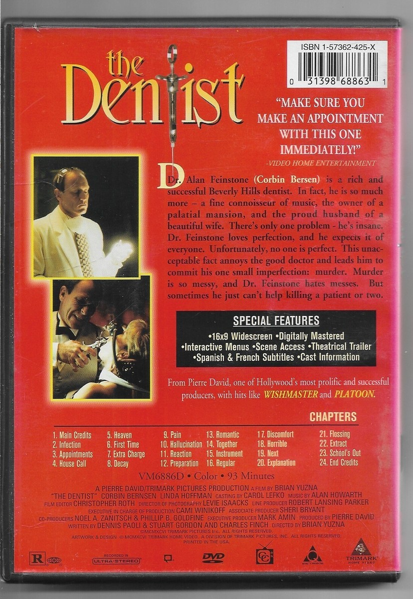 The Dentist [1996] DVD (Corbin Bernsen, Linda Hoffman, Michael