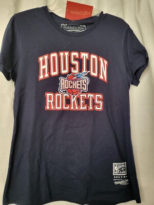 Womans Mitchell & Ness Hardwood Classic Houston Rockets Tee Size XL