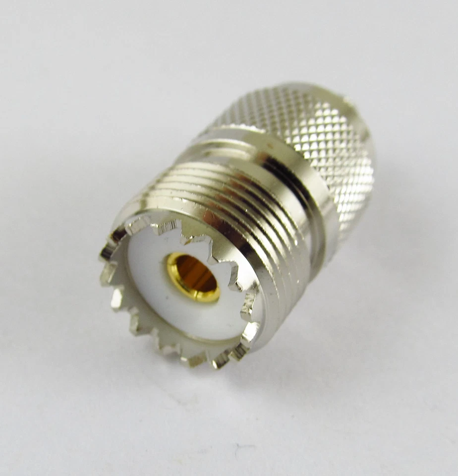 10pcs UHF SO239 Female Jack Crimp For RG58 LMR195 RG142 RG400 RF Cable Connector - Image 4 of 4