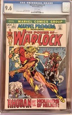 Marvel Premiere #2 CGC 9.6 White Pages 1972 Adam Warlock Gil Kane Bronze Age
